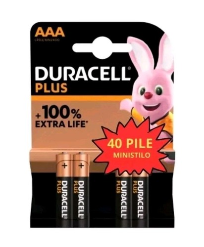 Batterie duracell plus - 40,
