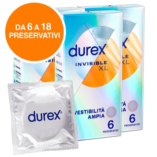 Preservativi durex - preservativi, xl